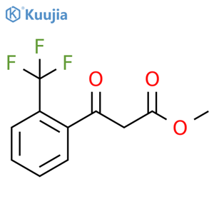 Methyl 2-(2-Trifluoromethylbenzoyl)acetate structure