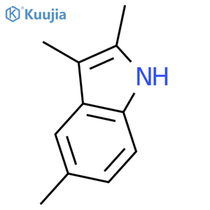 2,3,5-Trimethyl-1H-indole structure