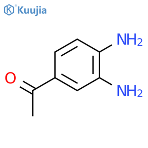 1-(3,4-Diaminophenyl)ethanone structure