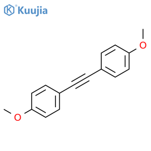 1,2-Bis(4-methoxyphenyl)ethyne structure