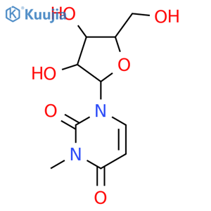 3-Methyluridine structure