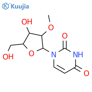 2′-O-Methyluridine structure