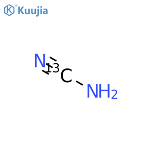 Cyanamide-13C structure