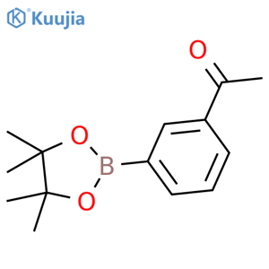 3-Acetylphenylboronic acid, pinacol ester structure