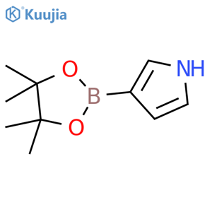 3-(tetramethyl-1,3,2-dioxaborolan-2-yl)-1H-pyrrole structure