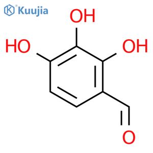 2,3,4-Trihydroxybenzaldehyde structure