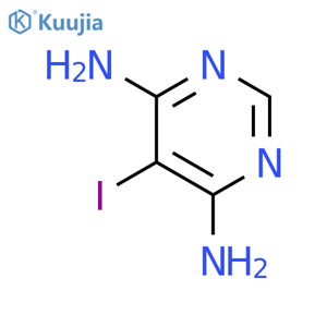 5-Iodopyrimidine-4,6-diamine structure