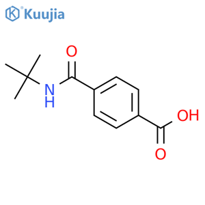 4-(tert-Butylcarbamoyl)benzoic acid structure