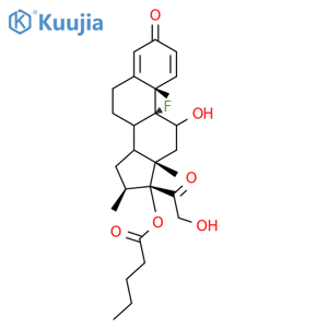 Betamethasone valerate structure