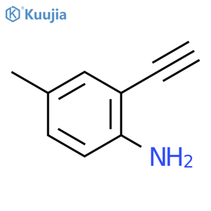 2-Ethynyl-4-methylaniline structure