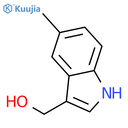 (5-Methyl-1H-indol-3-yl)methanol structure