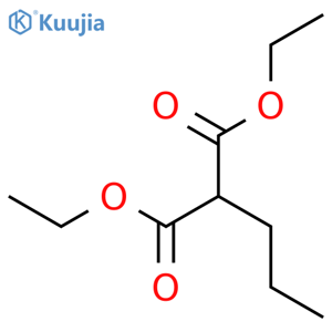 Diethyl propylmalonate structure