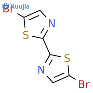 2,2'-Bithiazole, 5,5'-dibromo- structure