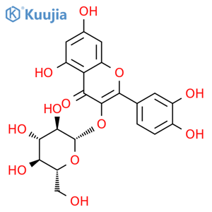 Isoquercitrin structure