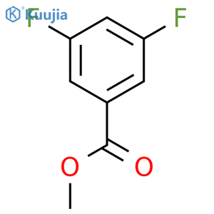 Methyl 3,5-difluorobenzoate structure