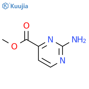 Methyl 2-aminopyrimidine-4-carboxylate structure