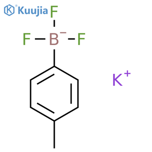 Potassium p-tolyltrifluoroborate structure