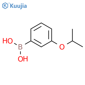 (3-isopropoxyphenyl)boronic acid structure