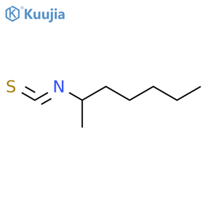 2-Heptyl isothiocyanate structure