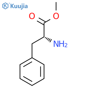 methyl (2R)-2-amino-3-phenylpropanoate structure