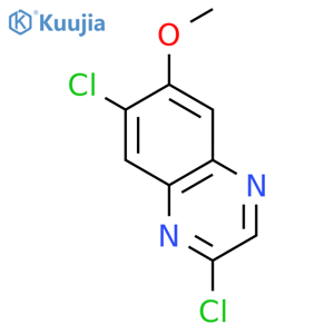 Quinoxaline, 2,7-dichloro-6-methoxy- structure