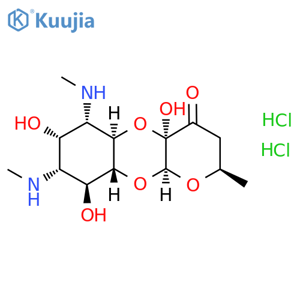 Spectinomycin dihydrochloride structure