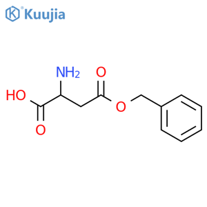 L-Aspartic acid 4-benzyl ester structure