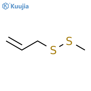 3-(methyldisulfanyl)prop-1-ene structure