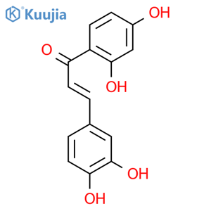 2-Propen-1-one,1-(2,4-dihydroxyphenyl)-3-(3,4-dihydroxyphenyl)- structure