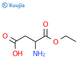 Aspartic acid, 1-ethylester structure