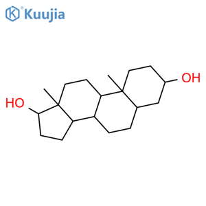 (5beta)-androstane-3alpha,17beta-diol structure