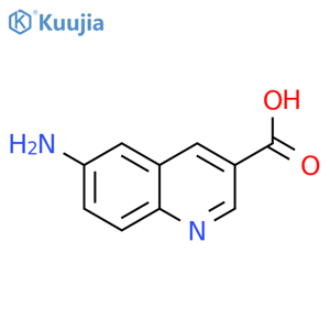 6-aminoquinoline-3-carboxylic acid structure