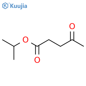 Pentanoic acid, 4-oxo-,1-methylethyl ester structure