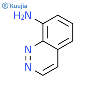 Cinnolin-8-amine structure