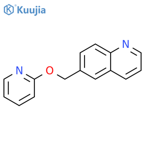 6-[(2-Pyridinyloxy)methyl]quinoline structure