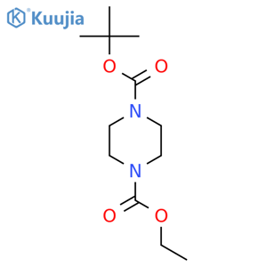 1-Boc-4-ethoxycarbonyl Piperazine structure