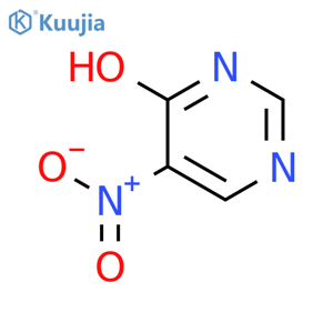 4-Hydroxy-5-nitropyrimidine structure