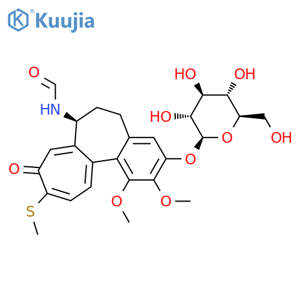 N-Desacetyl-N-formyl Thiocolchicoside structure