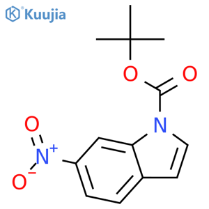 Tert-Butyl 6-nitro-1H-indole-1-carboxylate structure