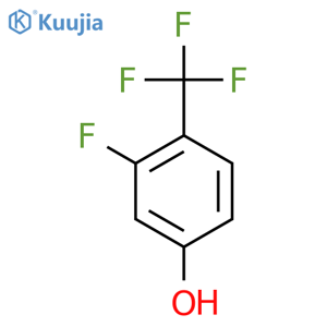 3-Fluoro-4-(trifluoromethyl)phenol structure