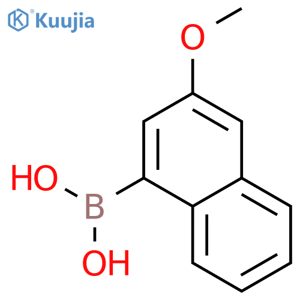 (3-Methoxynaphthalen-1-yl)boronic acid structure