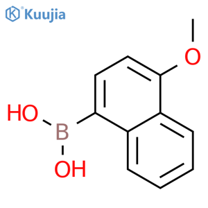 (4-methoxy-1-naphthyl)boronic Acid structure