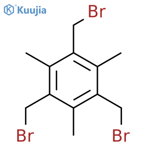 2,4,6-Tris(bromomethyl)mesitylene structure