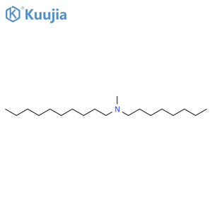 N-methyl-N-octyldecylamine structure