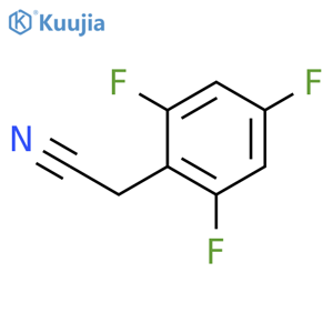 2,4,6-Trifluorophenylacetonitrile structure