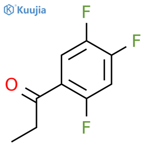 2',4',5'-Trifluoropropiophenone structure