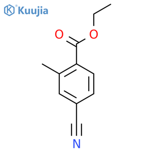 Ethyl 4-cyano-2-methylbenzoate structure