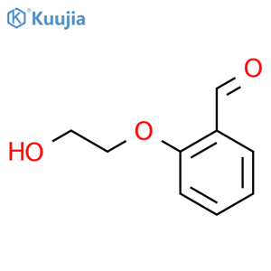 2-(2-Hydroxyethoxy)benzaldehyde structure