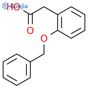 2-Phenylmethoxybenzeneacetic Acid structure