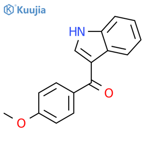 Methanone,1H-indol-3-yl(4-methoxyphenyl)- structure